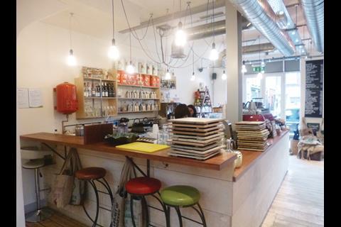 Timberyard is a good example of the trend for combining vintage with industrial